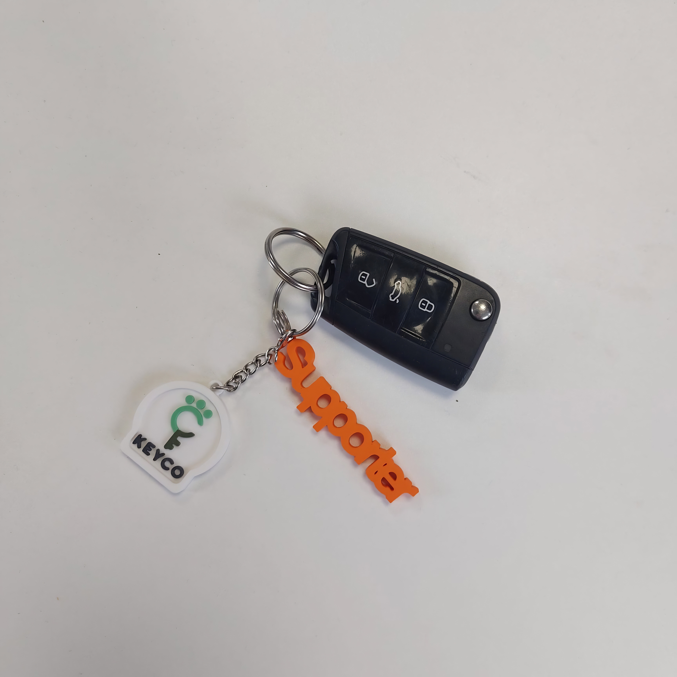 Keyco-productshot met Supporter-hanger